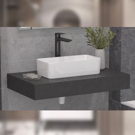 Столешница Velvex Unit 80, графит, артикул st.UNI.80-627