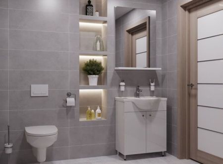 Тумба под раковину Cersanit Sido 70 Белая F-SU-SIDO-NATI70, артикул F-SU-SIDO-NATI70