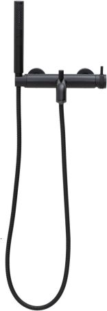 Смеситель для ванны Allen Brau Priority 5.31D10-31 черный матовый, артикул 5.31D10-31