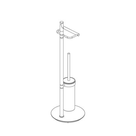Напольная стойка Colombo Design Planets B9816.000 Белый, Хром Напольная стойка Colombo Design Planets B9816.000 Белый, Хром