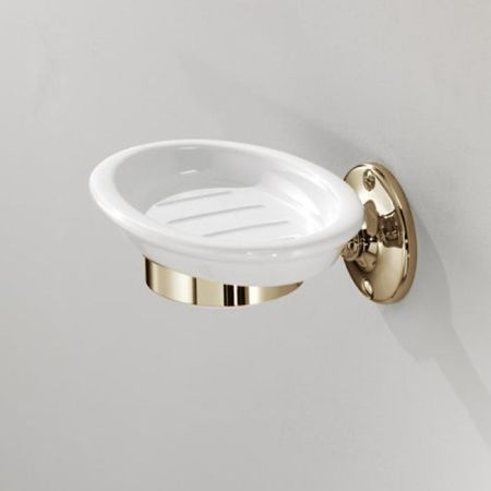 Devon&Devon Cavendish Мыльница подвесная, цвет золото, артикул WM01