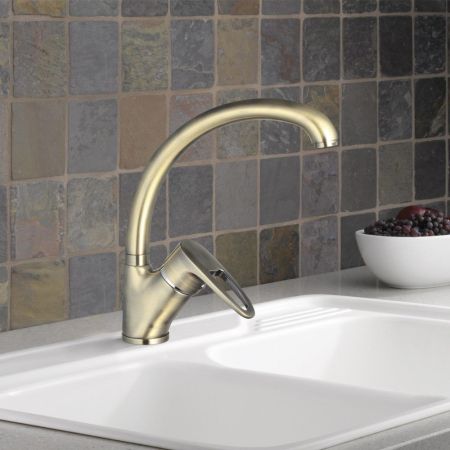 Смеситель для кухни G.Lauf NUD4-A045KT, бронза