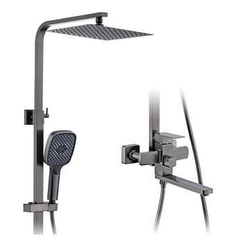 Душевая система Prohanss P30.24.09, графит