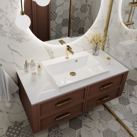 Раковина Paola Alba 600, белый, артикул Paola Alba 600