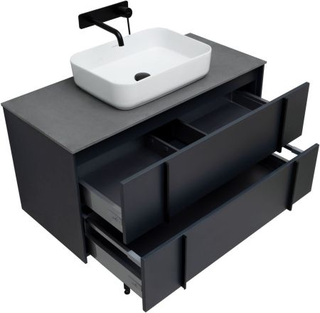 Тумба под раковину Allen Brau Reality 100 1.32007.AM антрацит матовый, артикул 1.32007.AM