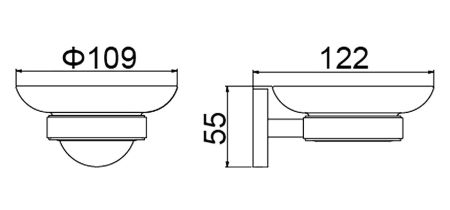 Мыльница Timo Saona 13021/17 золото матовое, артикул 13021/17