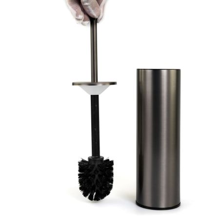 Stil Haus Hashi, настенный металлический ёрш, цвет оружейная сталь, артикул 010M(61)