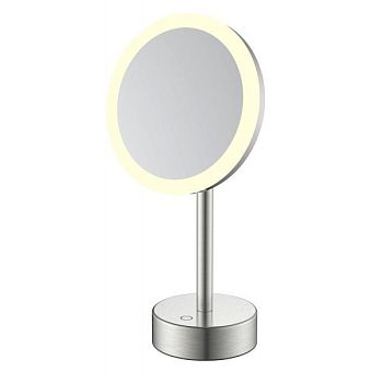 Зеркало косметическое с подсветкой JAVA S-M551L, сатин