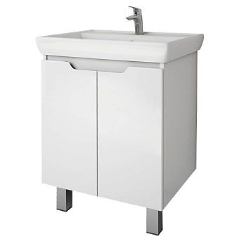 Тумба под раковину подвесная Dreja Q Plus (D) 70 см, белый