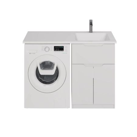 Тумба с раковиной напольная Dreja Vega 60 см, белый, артикул 99-0450-com