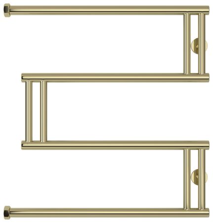 Полотенцесушитель водяной High-Tech model "M+" 600х600 (Шампань), артикул 020-4050-6060