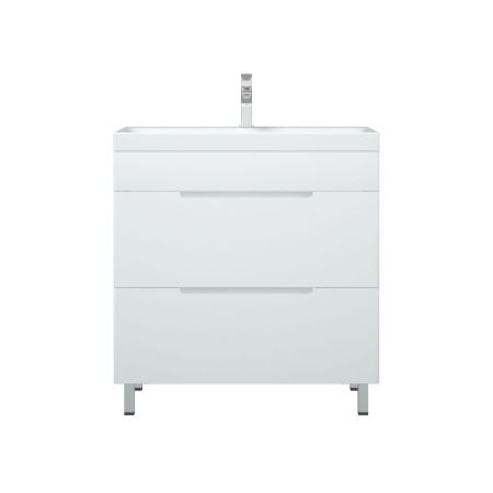 Тумба "Мадисон 80 Z2", Люкс белая, Сомо 80 / Фостер 80, артикул SD-00001088