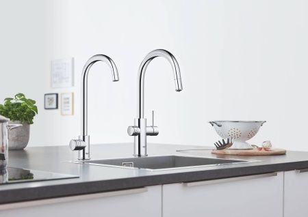 Вертикальный вентиль и бойлер GROHE Red Mono, бойлер L-size, хром, (30080001) Вертикальный вентиль и бойлер GROHE Red Mono, бойлер L-size, хром, (30080001)
