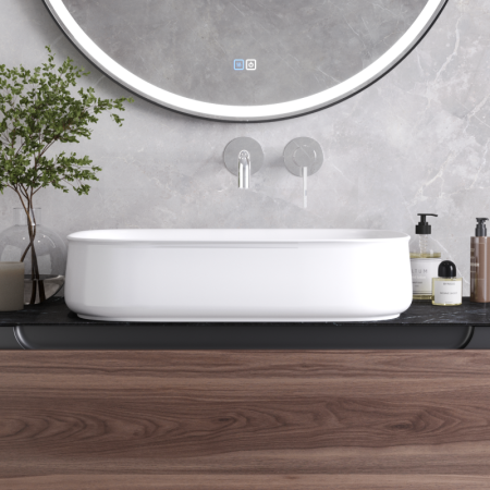 Раковина накладная керамическая CZR-6582, артикул CZR-6582