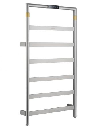 Полотенцесушитель электрический WONZON & WOGHAND KÖLN, Брашированный никель (WW-A6016-BR), артикул WW-A6016-BR