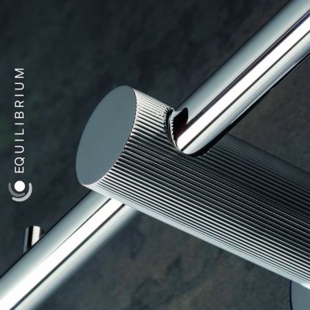 Stil Haus Equilibrium, двойной крючок (PINSTRIPE), цвет черный матовый, артикул EQDB13(23)