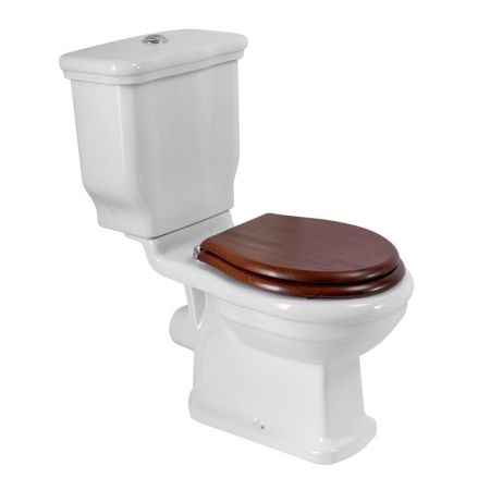 Унитаз-компакт с горизонтальным выпуском воды BELBAGNO BOHEME P-TRAP, артикул CZR-360W-BR