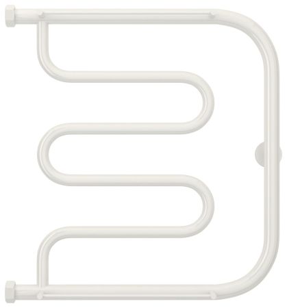 Полотенцесушитель водяной "Лира+" 2П 500х500 Н. Г. 1" (Белый), артикул 12-4012-5050