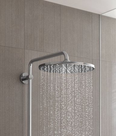 Душевая система GROHE Vitalio Joy XXL 310 с термостатом для душа, хром (26401001), артикул 26401001