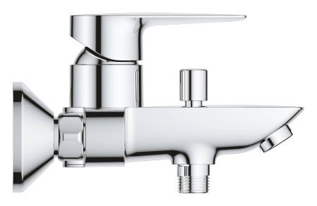 Смеситель для ванны с душем  GROHE START EDGE 24198001 (хром, L-16,6), шт, артикул 24198001