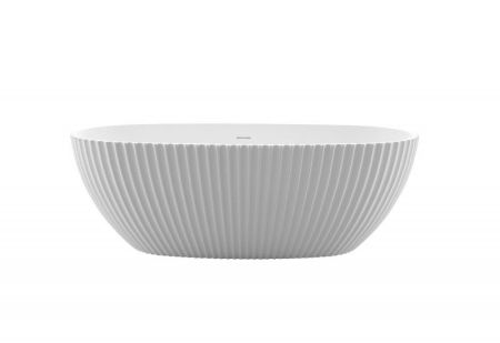 Ванна из искусственного камня Solid Surface 1700x800x560, CEZARES CZR-BELLAGIO-170-80-56-SSB, артикул CZR-BELLAGIO-170-80-56-SSB