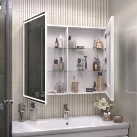 Зеркальный шкаф VIGO Geometry 222, 100 см, артикул 222