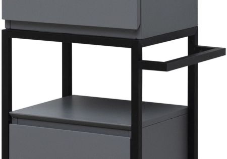 Полотенцедержатель для пеналов Allen Brau Priority 1.31008.BB черный браш, артикул 1.31008.BB