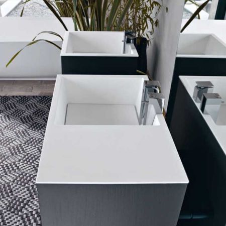 NOORTH milldue edition H2O Смеситель для раковины встраиваемый, однорычажный, цвет хром, артикул 9612