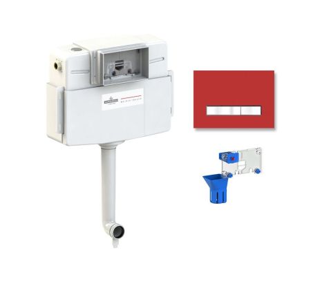 Комплект 3 в 1 бачка скрытого монтажа для приставного унитаза Lavinia Boho Relfix 77030067, артикул 77030067