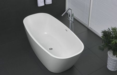 Акриловая ванна без перелива BELBAGNO BB72-1500-W0, 1500x760x600