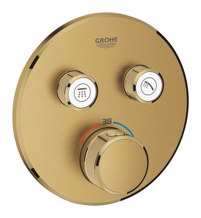 Термостатический смеситель для душа GROHE Grohtherm SmartControl, внешняя монтажная часть, холодный рассвет матовый (29119GN0) Термостатический смеситель для душа GROHE Grohtherm SmartControl, внешняя монтажная часть, холодный рассвет матовый (29119GN0)