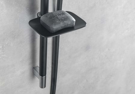 Душевой гарнитур 3jet 73см AQUATEK, матовый черный AQ2011MB, артикул AQ2011MB