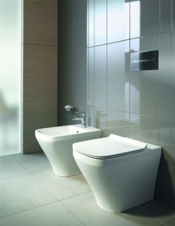 Биде, Duravit, Durastyle, ширина, мм-370, глубина, мм-630, высота, мм-400, тип установки-напольный, форма чаши-овальная, отверстия для смесителя-одно, декор-без декора, материал-керамика, крепёж-есть, цвет-белый, артикул 2283100000