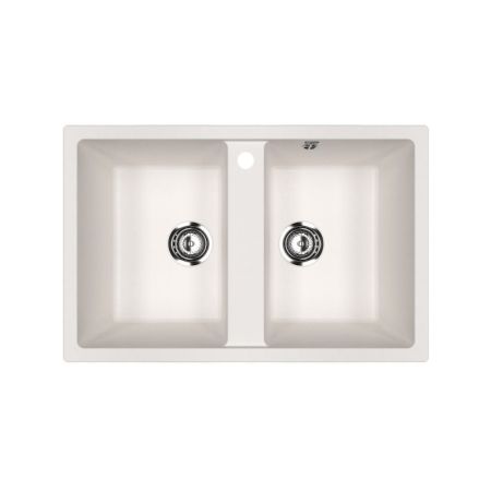 Кухонная мойка Ulgran U-608-331, белый, артикул U-608-331