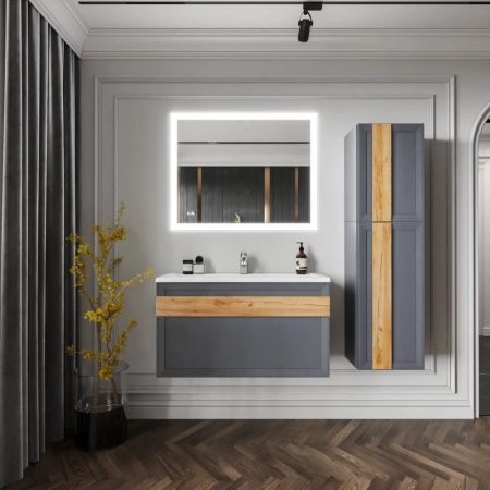 Ручка для тумбы Бриклаер БЕРЛИН 100 см, дуб золотой, артикул 4627125416316