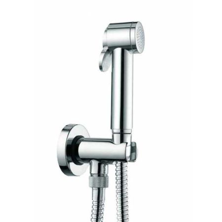Bossini Paloma Гигиенический комплект: лейка, держатель со штуцером, шланг 1250 мм, цвет: хром