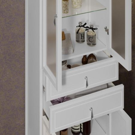 Пенал Риспекто 60 Opadiris Белый матовый, артикул 