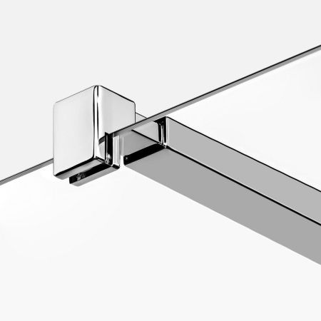 Шторка для ванны NEW TRENDY AVEXA 50 см EXK-1948 (хром), артикул EXK-1948