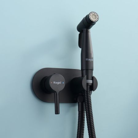 Гигиенический душ со смесителем  Raglo R20.52.06, черный