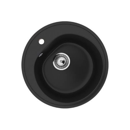 Кухонная мойка Ulgran U-101-344, ультра-черный, артикул U-101-344