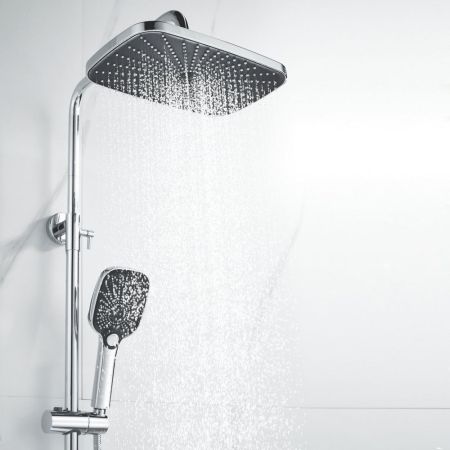 Душевая система Shevanik S6236, хром, артикул S6236