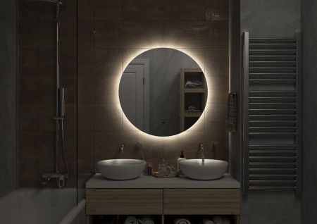 Зеркало с подсветкой ART&MAX Sanremo AM-San-800-DS-F, артикул AM-San-800-DS-F