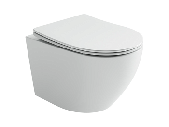 Подвесной унитаз Уно (Uno) Безободковый (Rimless)