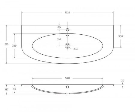 Мебель для ванной комнаты CEZARES EDEN 120, артикул 82368