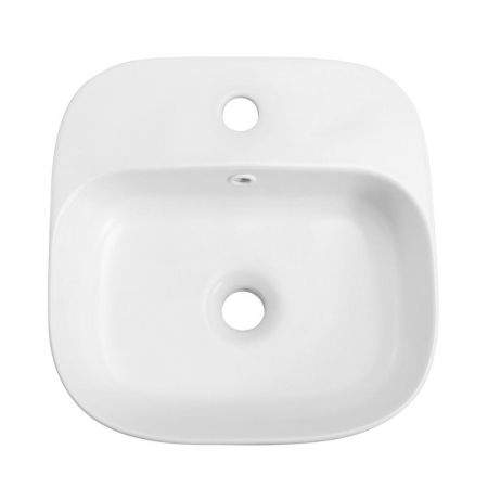 Раковина накладная керамическая, Белая матовая CZR-6615-BO, артикул CZR-6615-BO