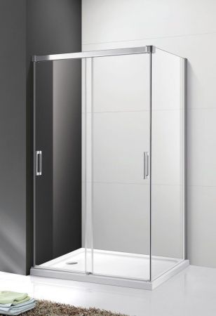 Душевой уголок CEZARES TANDEM-SOFT-AH-2, артикул TANDEM-SOFT-AH-2-120/100-P-Cr-L