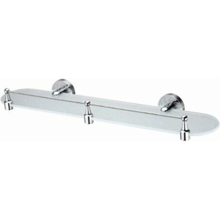 Стеклянная полка WasserKRAFT Isen K-4044 Хром, артикул K-4044