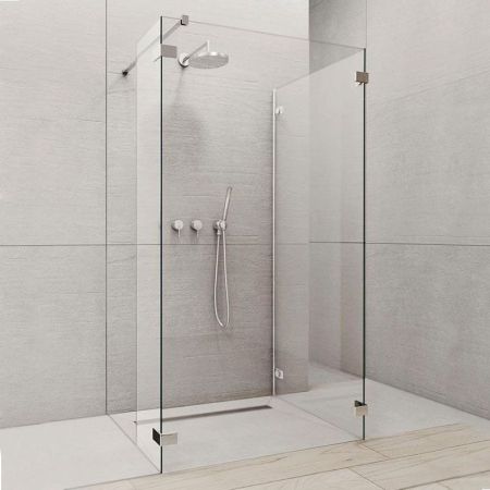 Душевая стенка Radaway Euphoria IV W4 Walk-in 110 фурнитура Хром стекло прозрачное, артикул 383143-01-01