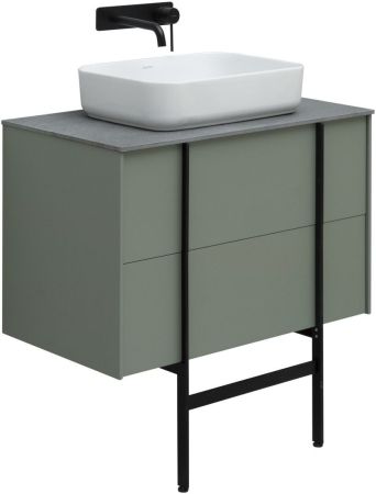 Тумба под раковину Allen Brau Reality 80 1.32005.CGM олива матовый, артикул 1.32005.CGM