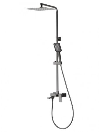 Душевая система WONZON & WOGHAND CUBE 2.0, Темный графит (WW-88047068-BGM), артикул WW-88047068-BGM